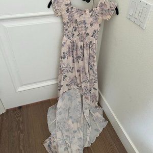Show Me Your Mumu Dress (floral, light purple)